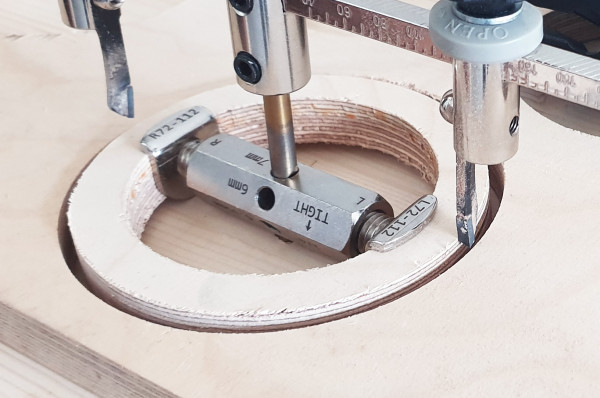 Falke Hole Expander - Bohrloch-Zentrierhilfe Ø72-152mm